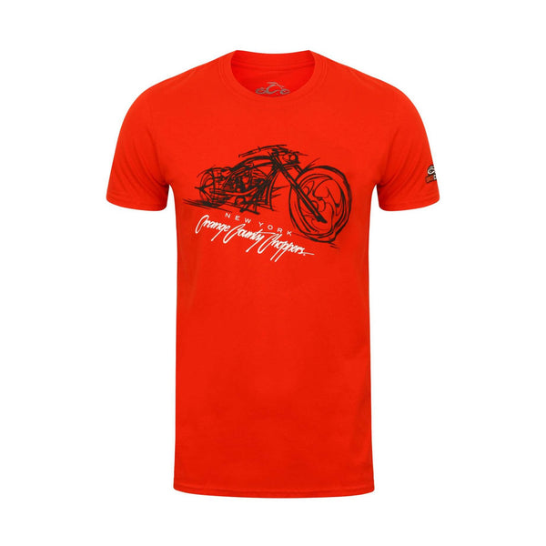 T-Shirt OCC Bike Render red