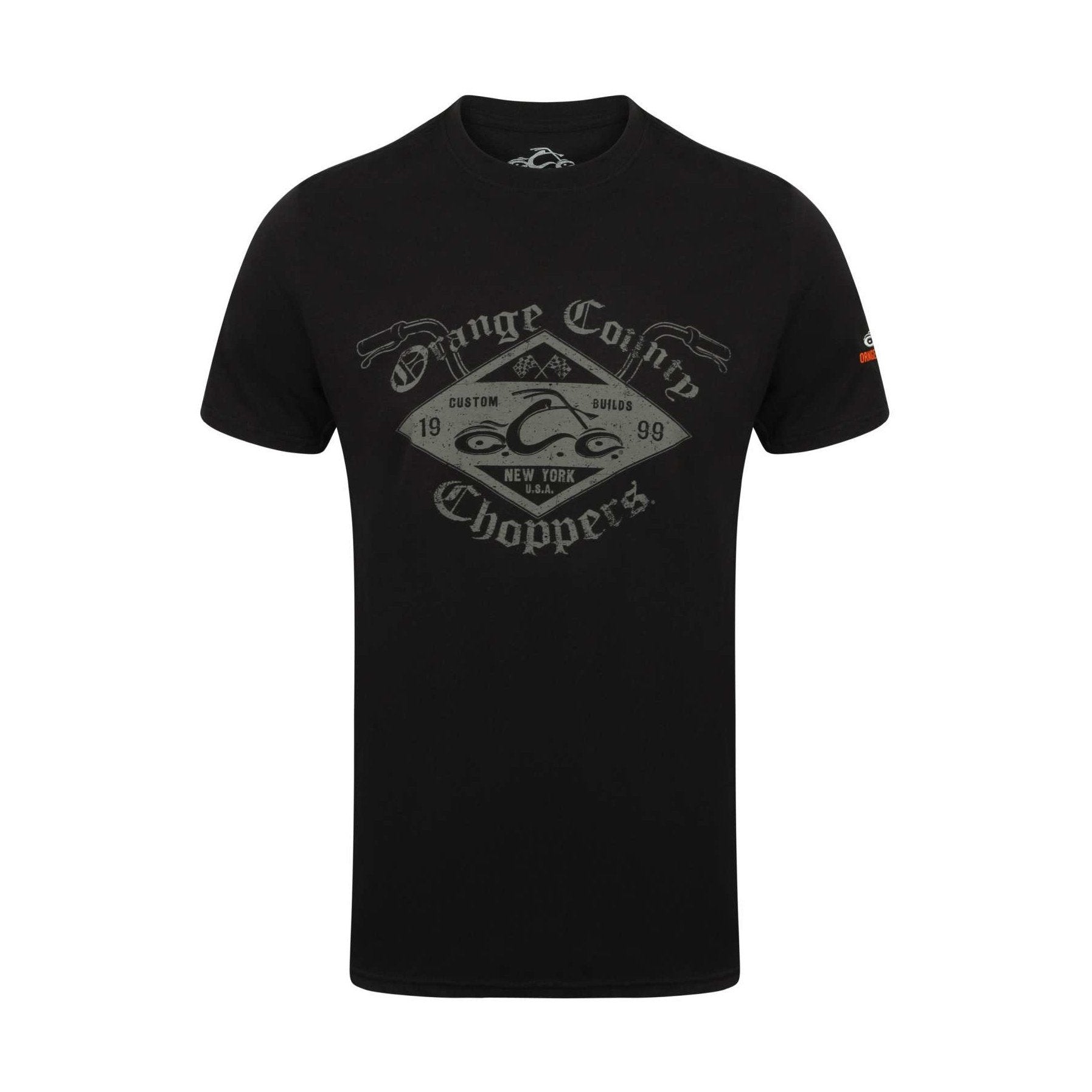 T-Shirt OCC Custom Build Bars black