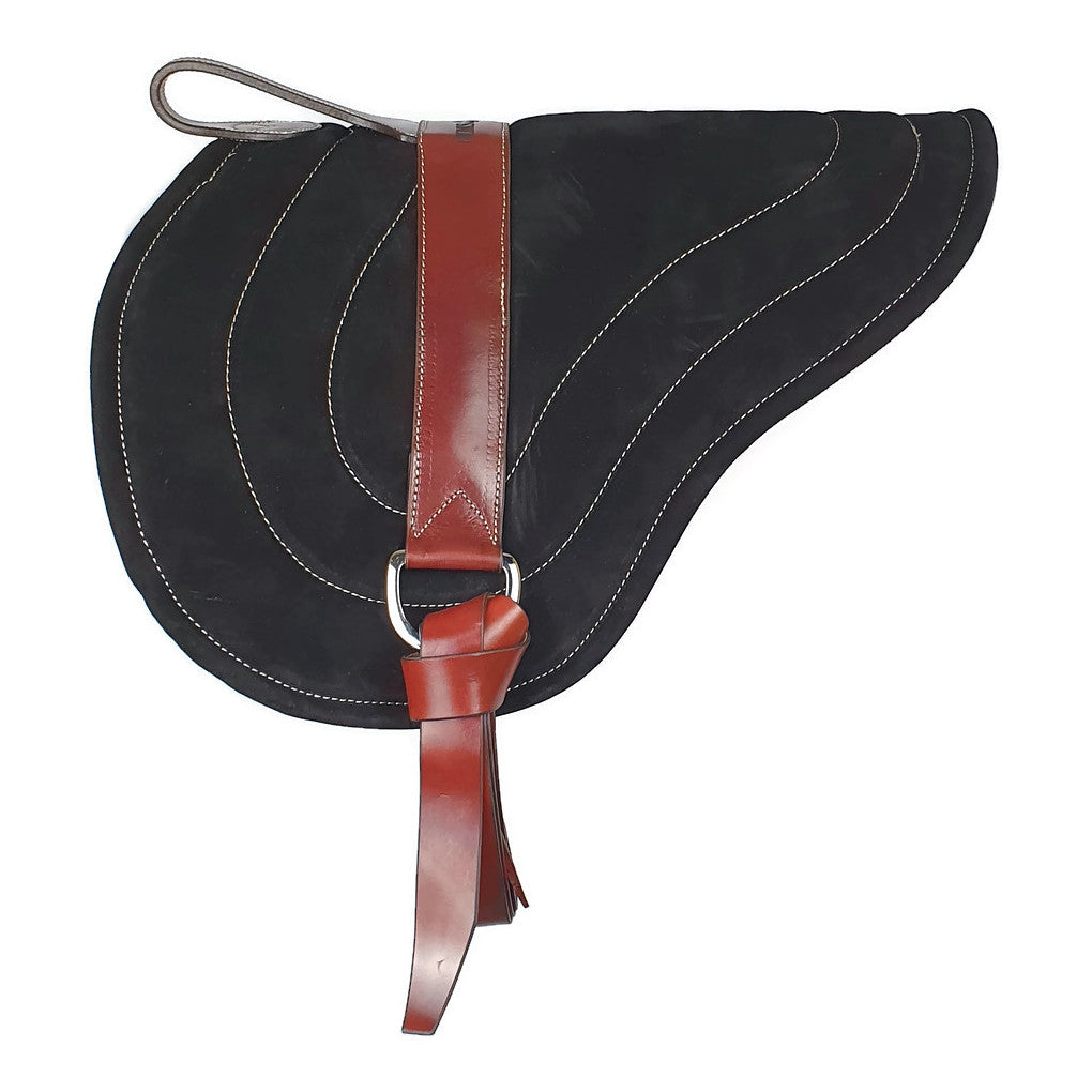Tackmore Bareback Pad – Wildleder, Stoßdämpfend, Rutschfest, Mit Verstellbaren Gurten, Für Reiter & Pferd